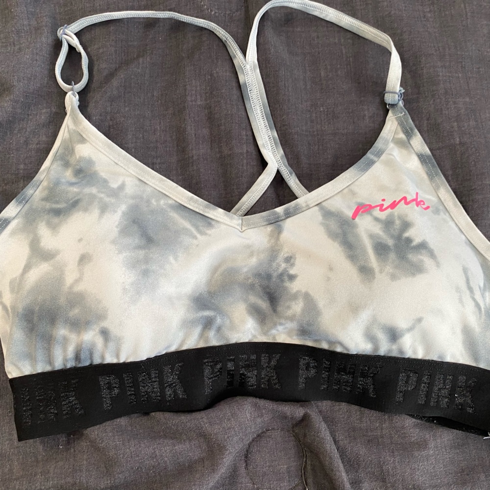 Pink Sports Bra